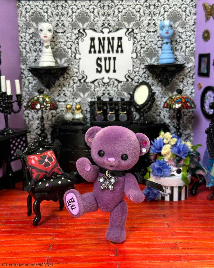 ANNA SUI クマ ベア ネックレス リング セットピアスブレスレット ...